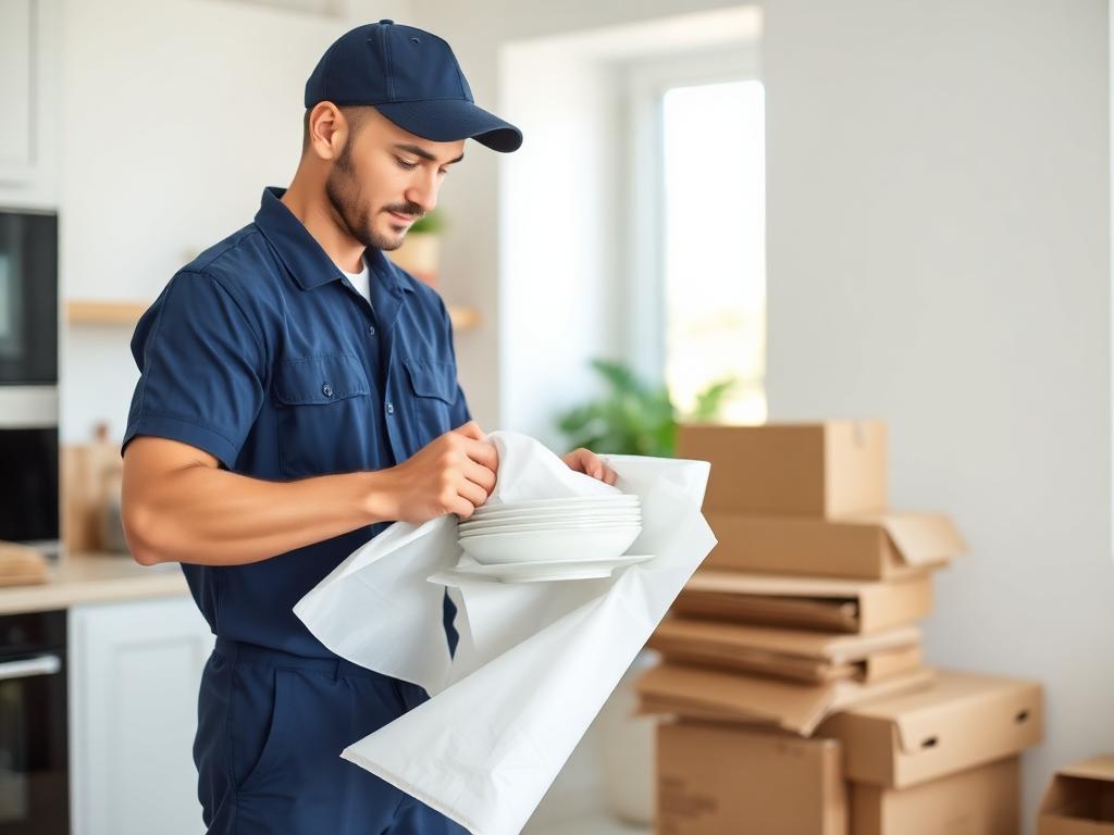 OnTime Moving Co packing services crew